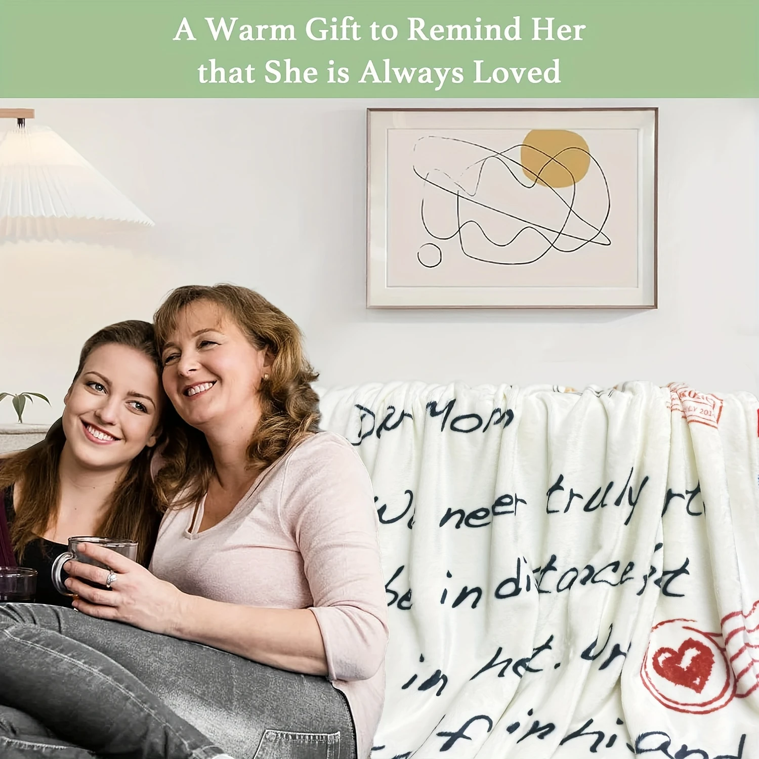 Warm and Cozy Soft Dear Mom Mother's Day Gift Blanket - Printed Envelope Design - 50 X 60 Inch - Ideal for Couch, Bed, Sofa, Off
Warm and Cozy Soft Dear Mom Mother's Day Gift Blanket - Printed Envelope Design - 50 X 60 Inch - Ideal for Couch, Bed, Sofa, Off