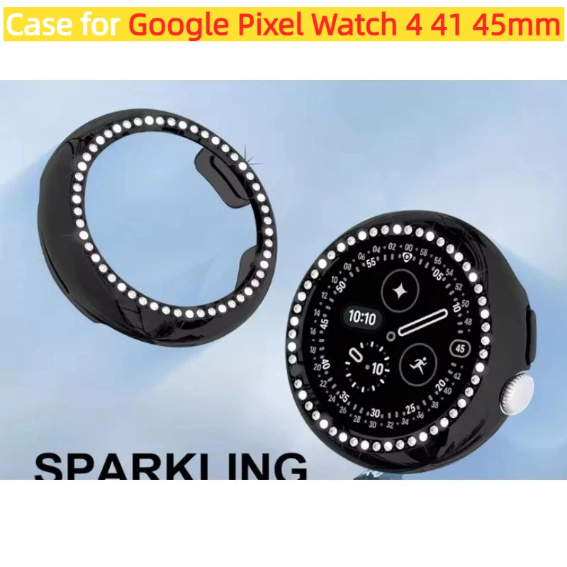 Luxury Bling Diamond Case For Google Pixel Watch 4 41mm 45mm Hard PC Full Cover Shockproof Anti Scratch
Luxury Bling Diamond Case For Google Pixel Watch 4 41mm 45mm Hard PC Full Cover Shockproof Anti Scratch