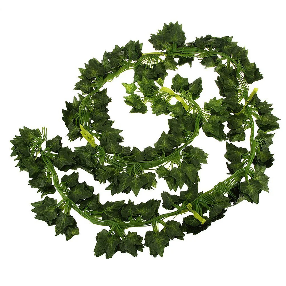 12Pcs Artificial Vine Wall Hanging Foliage Leaf Garland Sweet Potato Leaf Lifelike Decoration for Home Garden Wedding Party
12Pcs Artificial Vine Wall Hanging Foliage Leaf Garland Sweet Potato Leaf Lifelike Decoration for Home Garden Wedding Party