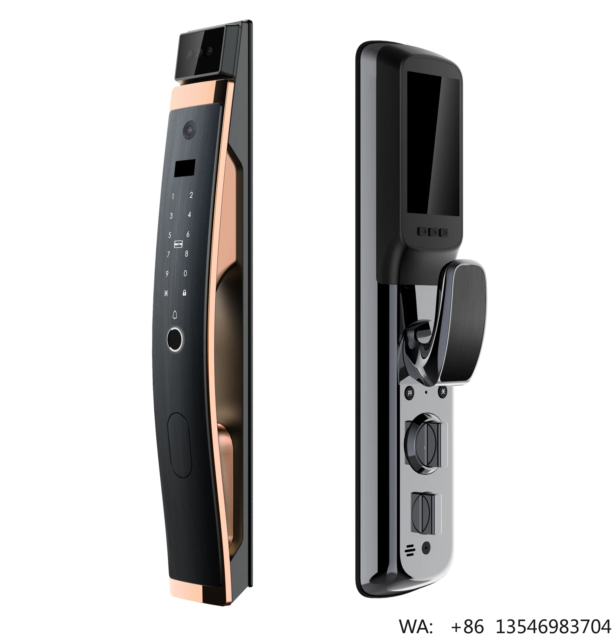 Factory Direct Supply Fingerprint Door Lock Smart Handle Fully Automatic Face Recognition Lock Smart Digital Lock
Factory Direct Supply Fingerprint Door Lock Smart Handle Fully Automatic Face Recognition Lock Smart Digital Lock
