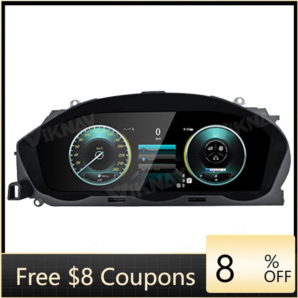 Viknav 12.3 Inch Digital Dashboard Gauge Cluster for Mercedes Benz C-Class W204 2012-2014 Linux System Original Car Speed Meter
Viknav 12.3 Inch Digital Dashboard Gauge Cluster for Mercedes Benz C-Class W204 2012-2014 Linux System Original Car Speed Meter