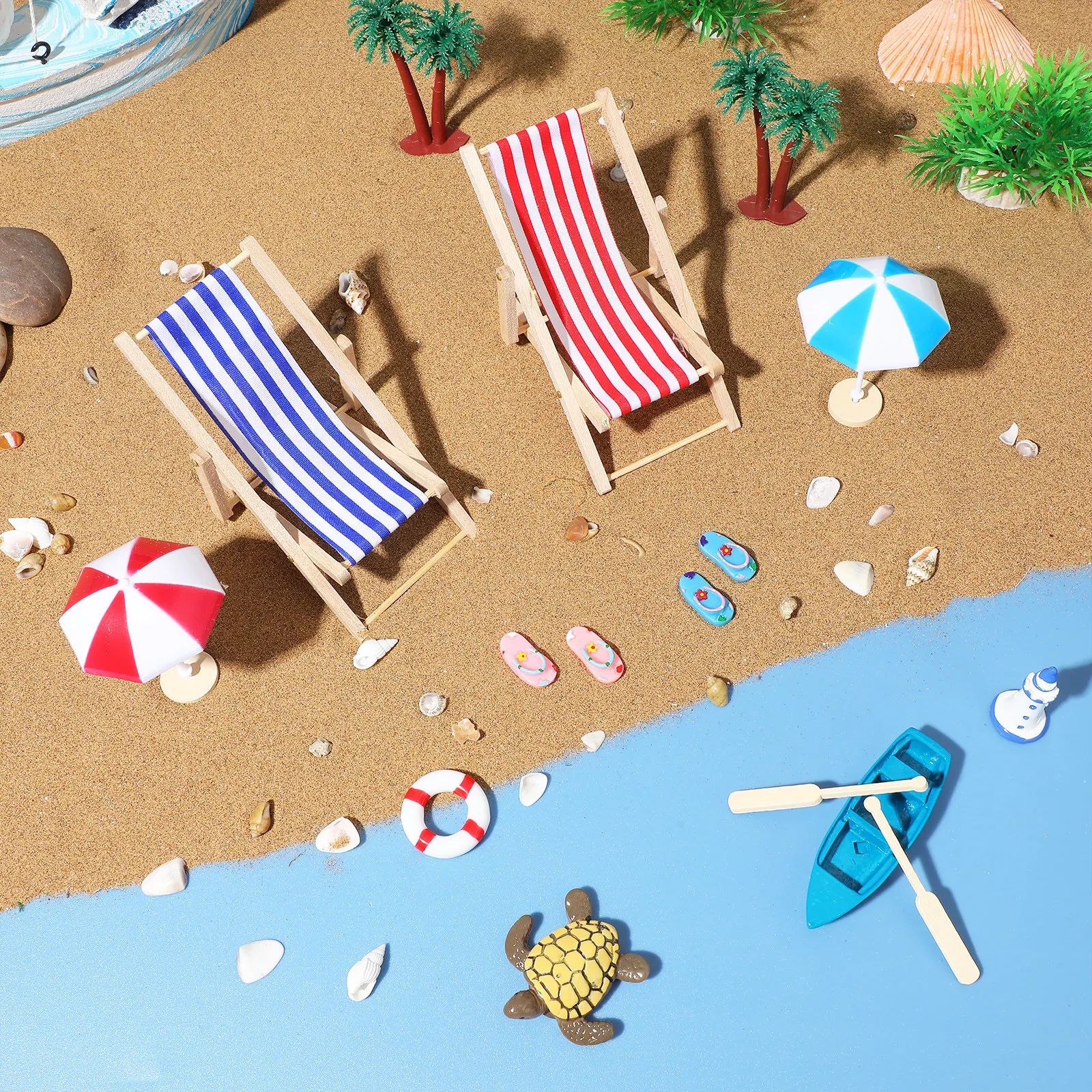 1 set Miniature Beach Accessories Dollhouse Furniture Decor Micro Landscape Accessories Mini Ocean Decor Play House Figurines
1 set Miniature Beach Accessories Dollhouse Furniture Decor Micro Landscape Accessories Mini Ocean Decor Play House Figurines