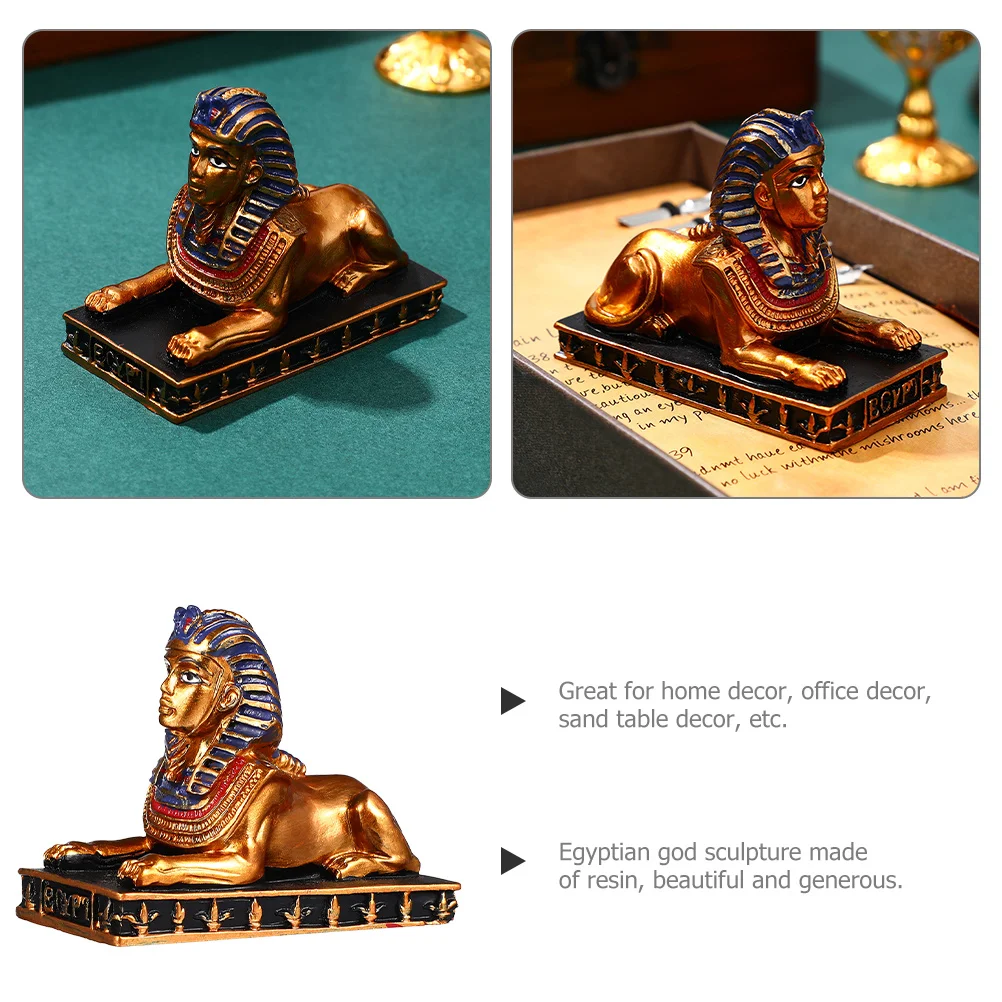 Resin Sphinx Adornment Compact Size Smooth Hard Home Office Decoration Photo Prop Egyptian Statue Sphinx Model
Resin Sphinx Adornment Compact Size Smooth Hard Home Office Decoration Photo Prop Egyptian Statue Sphinx Model