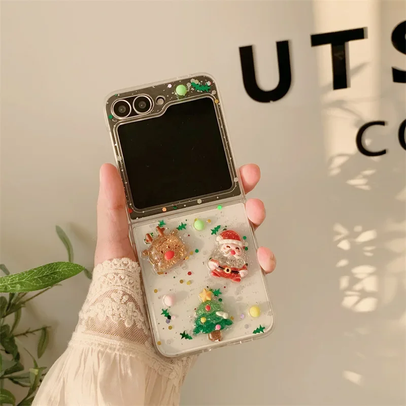 Christmas Tree Santa Claus Phone Case for Samsung Galaxy Z Flip 6 5 4 3 Protective Back Cover for ZFlip4 ZFlip5 ZFlip6 Case
Christmas Tree Santa Claus Phone Case for Samsung Galaxy Z Flip 6 5 4 3 Protective Back Cover for ZFlip4 ZFlip5 ZFlip6 Case