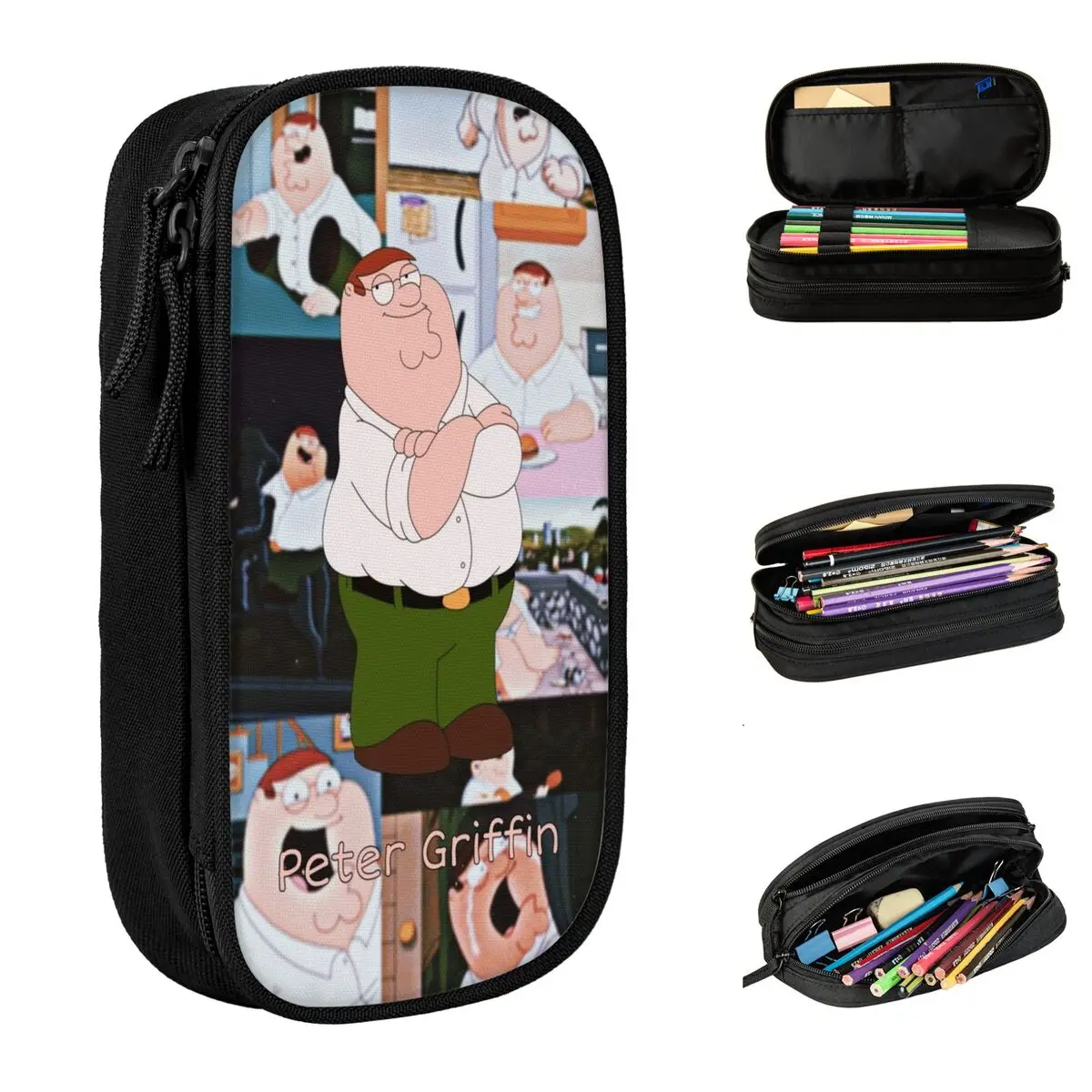 Коробка для ручек Peters Griffins, двухслойный чехол для ручек большой емкости, идеальные подарки
Коробка для ручек Peters Griffins, двухслойный чехол для ручек большой емкости, идеальные подарки