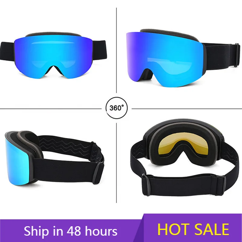 POWER LEAP Best seller Magnetic Cylindrical Ski Glasses Snow Goggles Protective Eyewear Double-Layer Anti-Fog Ski Goggles
POWER LEAP Best seller Magnetic Cylindrical Ski Glasses Snow Goggles Protective Eyewear Double-Layer Anti-Fog Ski Goggles