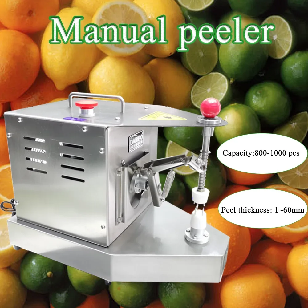 Manual Lemon Orange Peeling Round Fruits Citrus Time Peeler Machine Fruit Skin Removal Equipment Apple Peel Remove Machine 
Manual Lemon Orange Peeling Round Fruits Citrus Time Peeler Machine Fruit Skin Removal Equipment Apple Peel Remove Machine