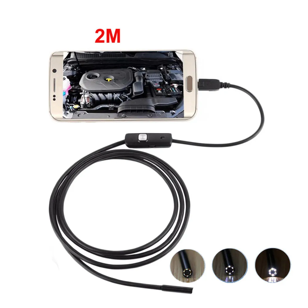 Industrial Camera 2M Flexible Shaft With Adjustable Brightness 6 LED Lights For Engine Block And Pipe Inspection Tasks
Industrial Camera 2M Flexible Shaft With Adjustable Brightness 6 LED Lights For Engine Block And Pipe Inspection Tasks