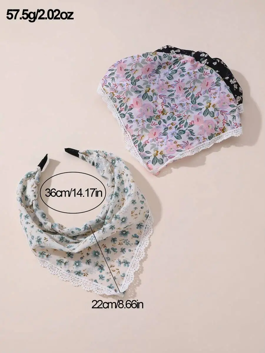 3-Pack Boho Floral Lace Hairbands For Women – Lightweight Daily Summer Holiday Travel Accessory
3-Pack Boho Floral Lace Hairbands For Women – Lightweight Daily Summer Holiday Travel Accessory
