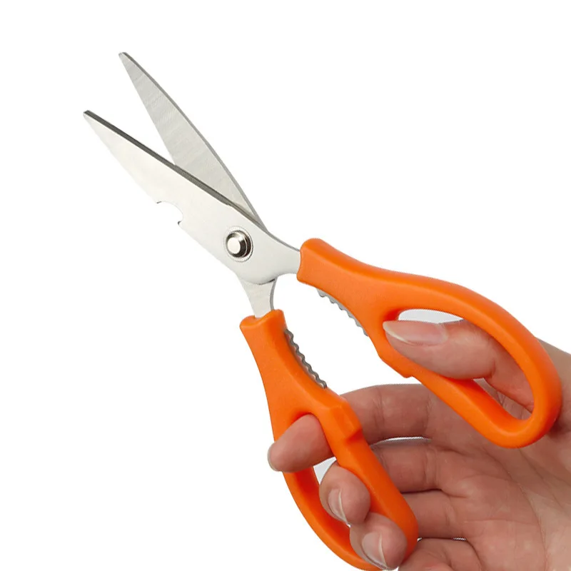 Creative Stainless Steel Scissors High Value Scissors 5 Inch Pumpkin Complementary Food Scissors Kitchen Supplies
Creative Stainless Steel Scissors High Value Scissors 5 Inch Pumpkin Complementary Food Scissors Kitchen Supplies