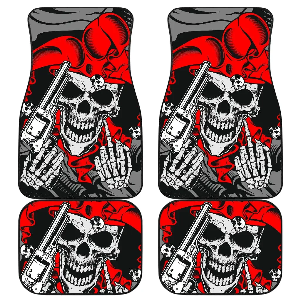 Black Smoke Skull Printing Car Floor Mat, Four Piece General Anti Slip And Dust Proof Car Front And Rear Carpet, SUV Car, Skull
Black Smoke Skull Printing Car Floor Mat, Four Piece General Anti Slip And Dust Proof Car Front And Rear Carpet, SUV Car, Skull