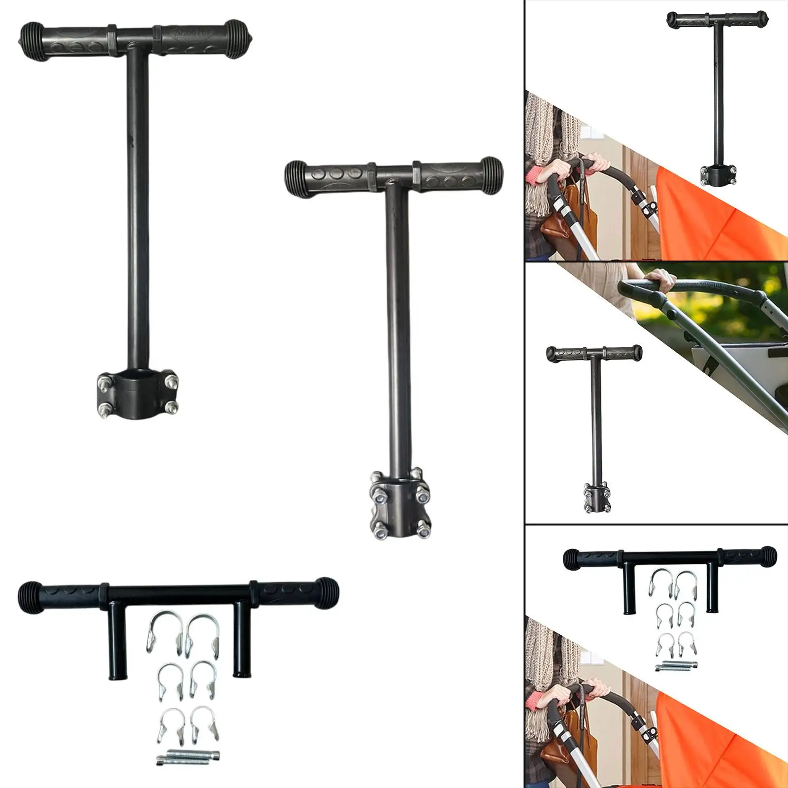 Stroller Handle Extender Universal Pushchair Handlebar Extension Replacement for Baby Carriages
Stroller Handle Extender Universal Pushchair Handlebar Extension Replacement for Baby Carriages
