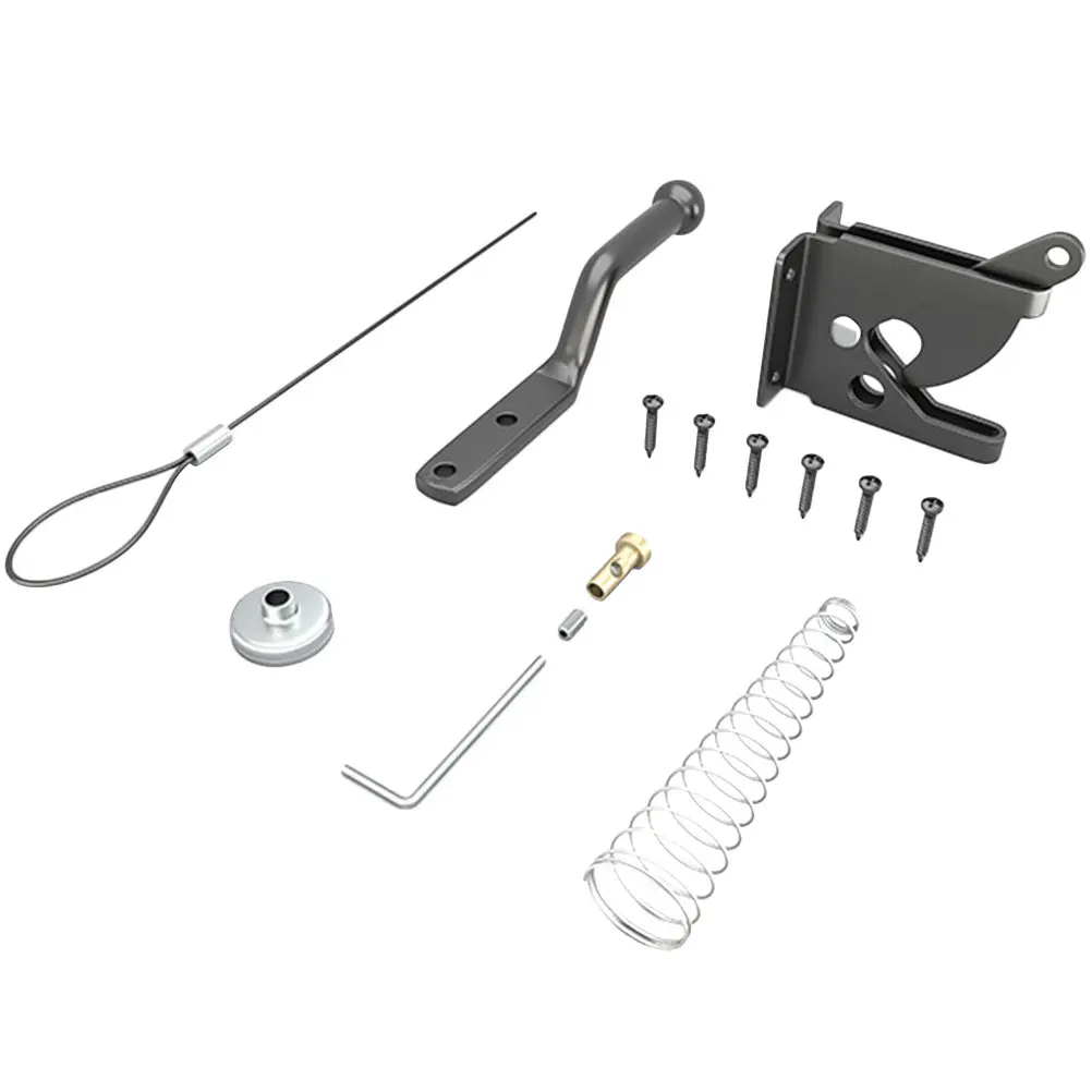 1Set Self-Locking Gravity Lever Gate Latch Solid Carbon Steel Heavy Duty Gate Lock for Outdoor Wooden Fence Automatic Latch
1Set Self-Locking Gravity Lever Gate Latch Solid Carbon Steel Heavy Duty Gate Lock for Outdoor Wooden Fence Automatic Latch