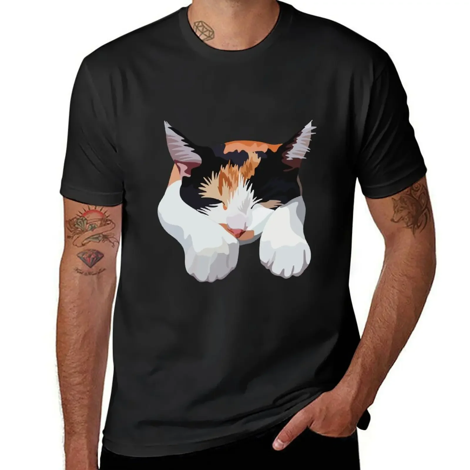 Calico Cat - Digital art T-Shirt Anime t-shirt funny shirt cotton t shirt for men
Calico Cat - Digital art T-Shirt Anime t-shirt funny shirt cotton t shirt for men
