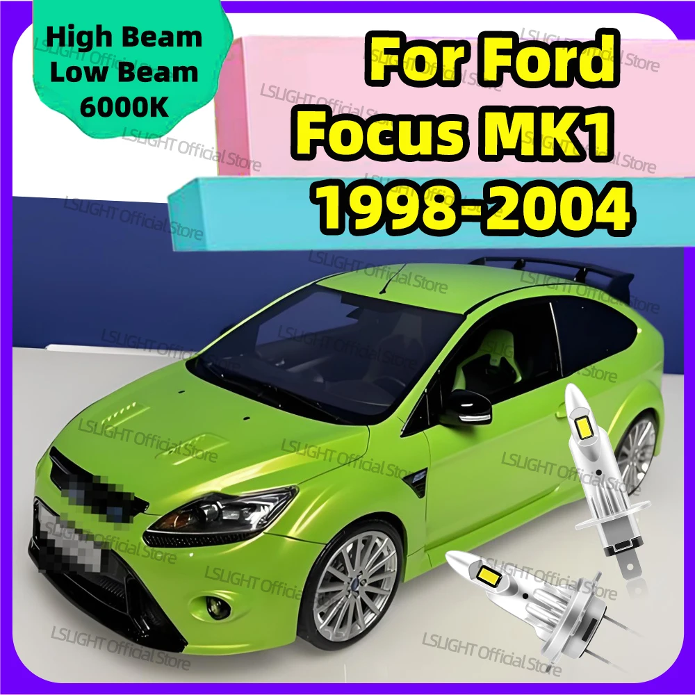 2/4Pcs Wireless LED Headlights 6000K 30000LM For Ford Focus MK2 2005 2006 2007 2008 2009 2010 High Low Beam Head Lamps 12V 6000K
2/4Pcs Wireless LED Headlights 6000K 30000LM For Ford Focus MK2 2005 2006 2007 2008 2009 2010 High Low Beam Head Lamps 12V 6000K