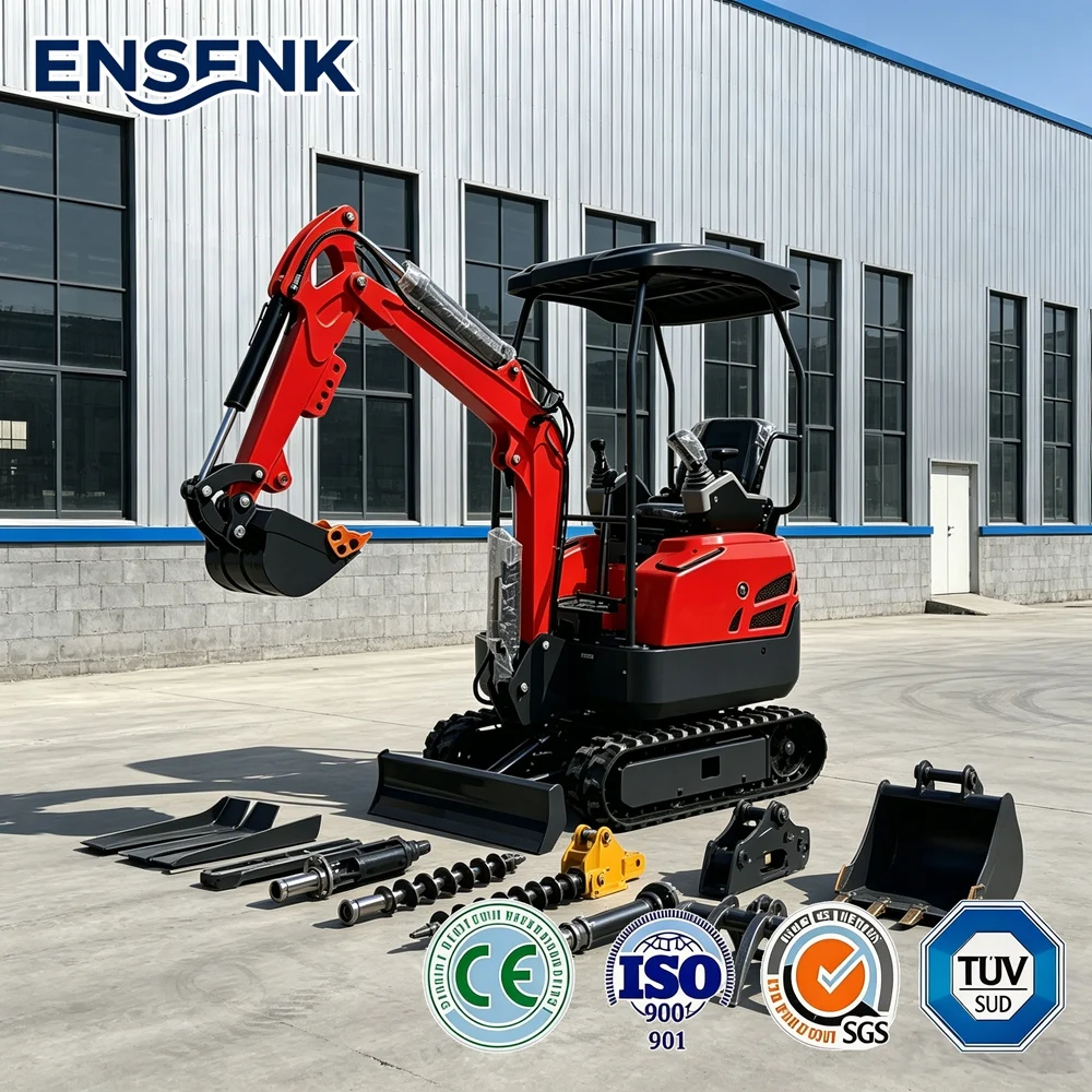 13.5HP 1.8/1.5Ton Mini Excavator DiggersConstruction Tools For FarmEscavadeira DieselEPA/Euro 5 Approved
13.5HP 1.8/1.5Ton Mini Excavator DiggersConstruction Tools For FarmEscavadeira DieselEPA/Euro 5 Approved