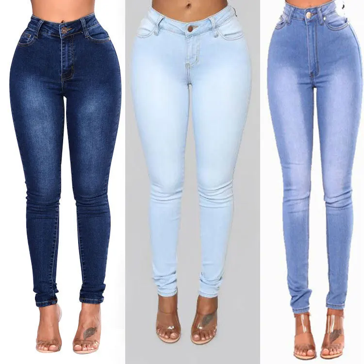 High Waist Women's Elastic Denim Pencil Pants Slim Fit Modern Style Jeans High Elasticity Deep Color Summer Collection
High Waist Women's Elastic Denim Pencil Pants Slim Fit Modern Style Jeans High Elasticity Deep Color Summer Collection