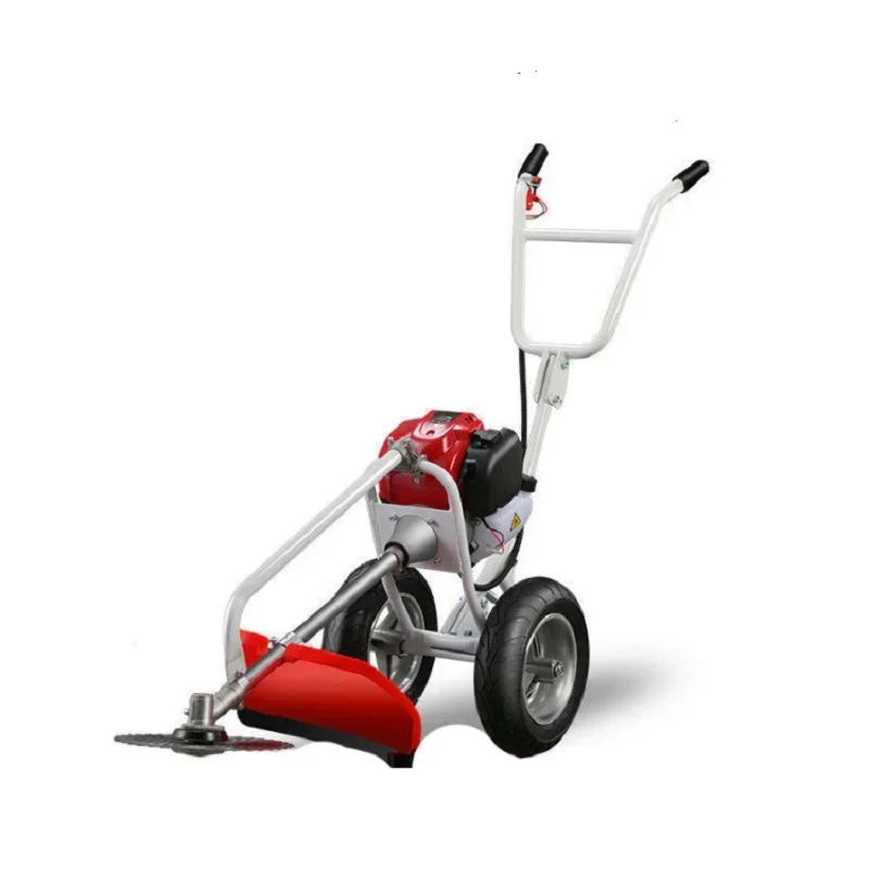 New Model GX35 4 Stroke Engine 3 in 1 Wheeled Brush Cutter String Trimmer Whipper Sniper Garden Tools
New Model GX35 4 Stroke Engine 3 in 1 Wheeled Brush Cutter String Trimmer Whipper Sniper Garden Tools