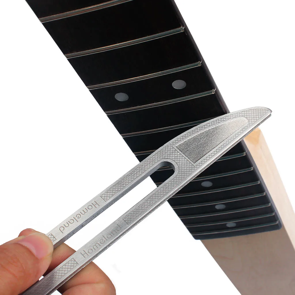 Guitar Fretwire Polishing File Diamond Dual Cutting Edge Fret Tool for Luthier Guitar Neck Frets Setup
Guitar Fretwire Polishing File Diamond Dual Cutting Edge Fret Tool for Luthier Guitar Neck Frets Setup