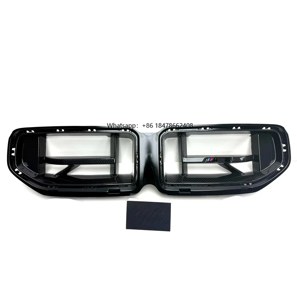 Real Dry Carbon Fiber Front Bumper Grill for 2023-2026 G87 M2 Conjoined CS Style Front Grilles
Real Dry Carbon Fiber Front Bumper Grill for 2023-2026 G87 M2 Conjoined CS Style Front Grilles