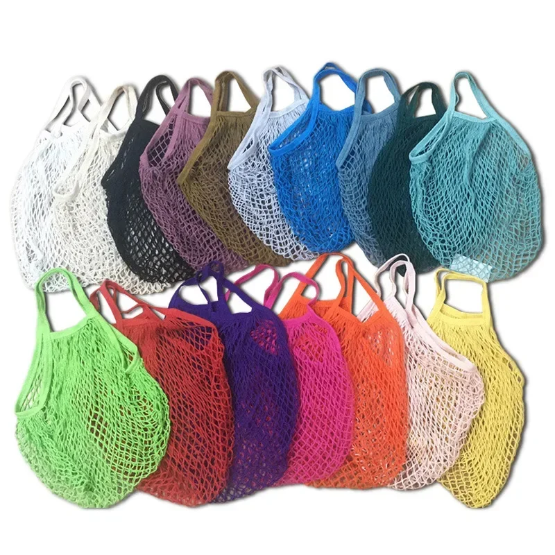 Portable Cotton Mesh Shopping Bags for Supermarket Vegetable Fruit Grocery Handbag Handle Net Mesh Hollow Reusable Woven Bag
Portable Cotton Mesh Shopping Bags for Supermarket Vegetable Fruit Grocery Handbag Handle Net Mesh Hollow Reusable Woven Bag