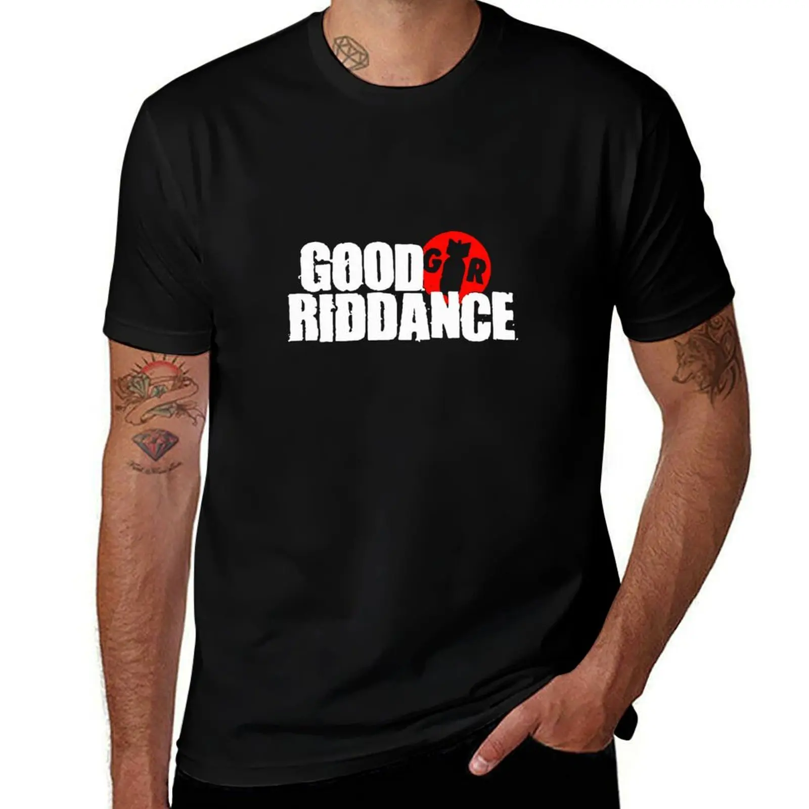 Good Riddance T-Shirt boys animal print vintage graphic tee blanks oversized t shirt men
Good Riddance T-Shirt boys animal print vintage graphic tee blanks oversized t shirt men