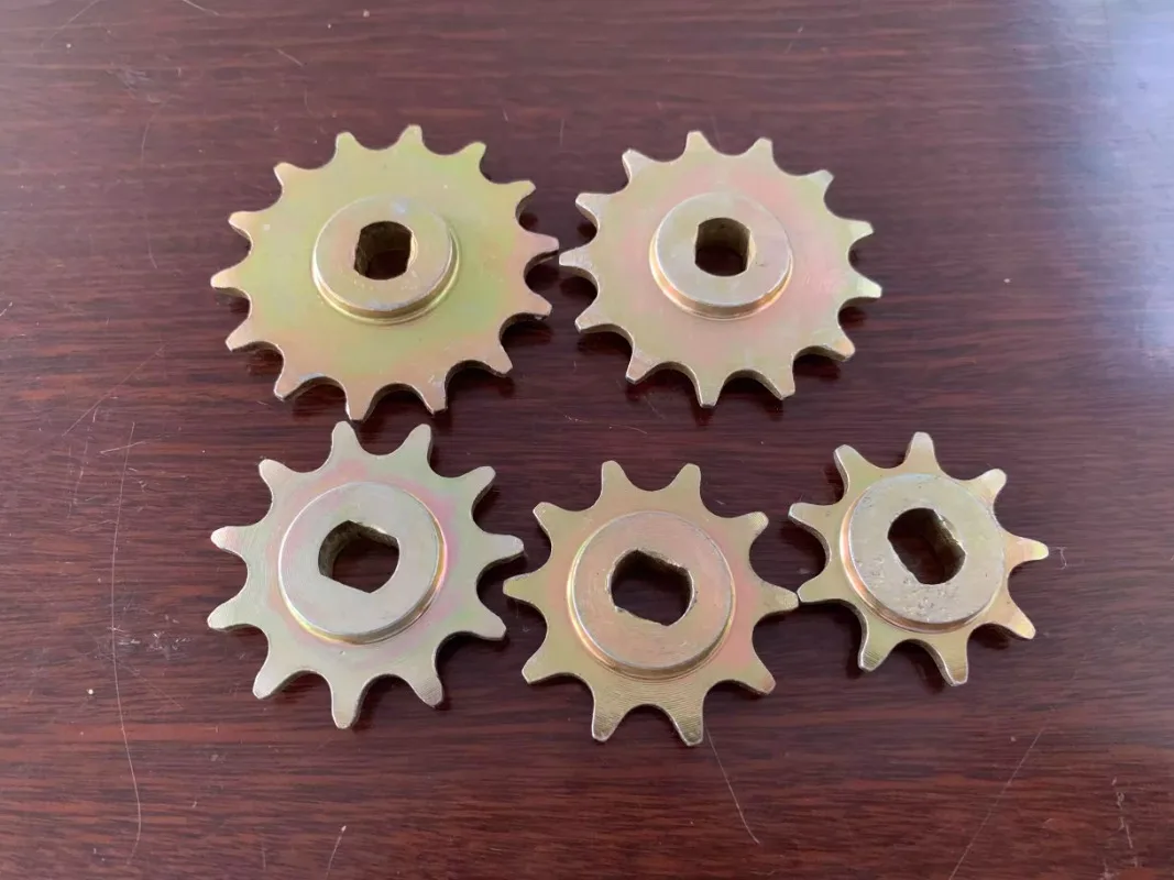 9-13 Teeth Gears for Vegetable Seeder Sprocket Vegetable Seeder Agricultural Machinery Accessories Peanut Seeder Parts
9-13 Teeth Gears for Vegetable Seeder Sprocket Vegetable Seeder Agricultural Machinery Accessories Peanut Seeder Parts