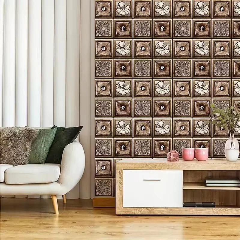 3D PVC Wall Panels Self-Adhesive - Waterproof Foam Brick Stickers for Bathroom Backsplash & DIY Renovation Removable
3D PVC Wall Panels Self-Adhesive - Waterproof Foam Brick Stickers for Bathroom Backsplash & DIY Renovation Removable