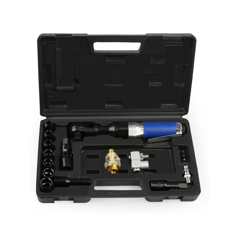 Heavy Right-Angle Pneumatic Ratchet Wrench Sets Are Suitable For Home Use Manufacturing And Construction
Heavy Right-Angle Pneumatic Ratchet Wrench Sets Are Suitable For Home Use Manufacturing And Construction