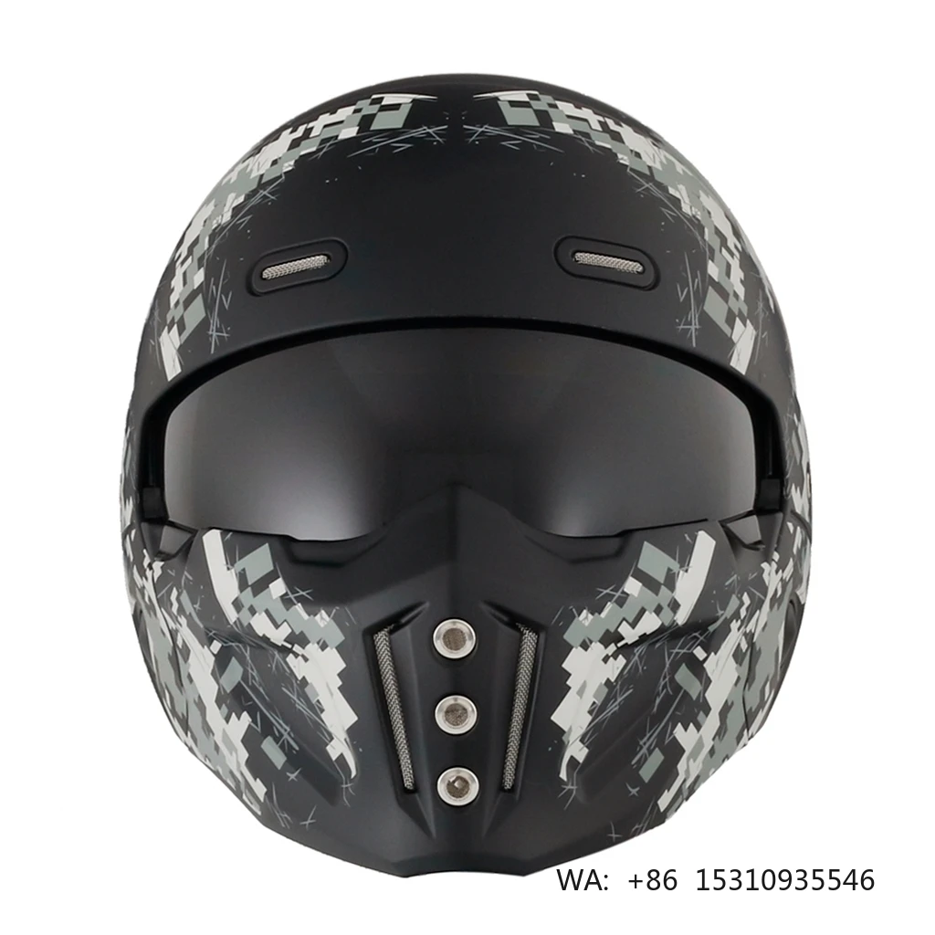 Motorcycle Helmet Motocross Safe Crash Helmet Flip up Helmet Open Face
Motorcycle Helmet Motocross Safe Crash Helmet Flip up Helmet Open Face