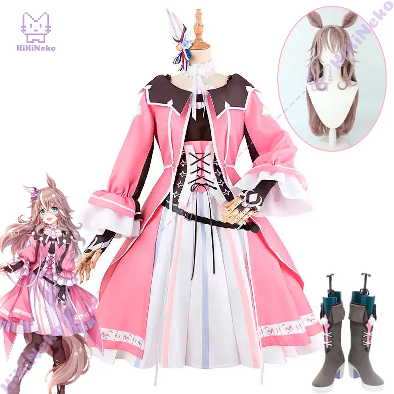 Game Pretty Derby Wonder Acute Cosplay Costume Umamusume Butterfly Sting Cosplay Costume Wig Shoes For Hallowmas Party Adult
Game Pretty Derby Wonder Acute Cosplay Costume Umamusume Butterfly Sting Cosplay Costume Wig Shoes For Hallowmas Party Adult