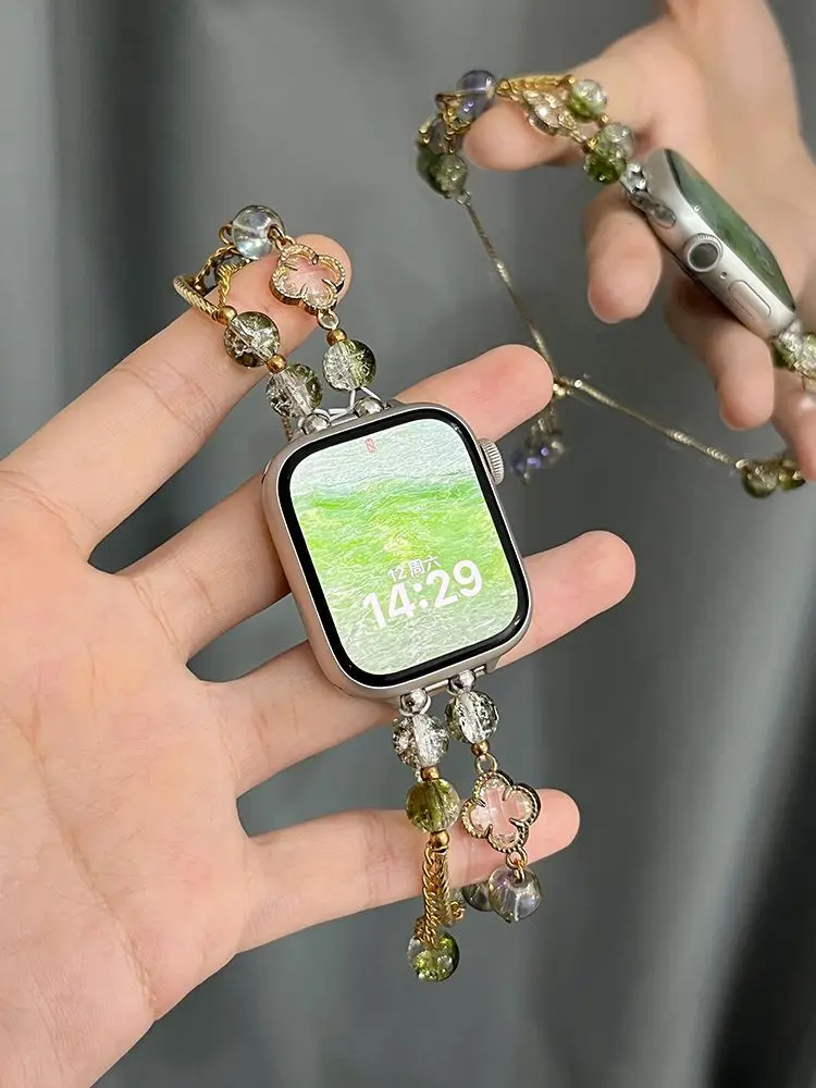 Строчный ремешок для часов iWatch 40 мм, цепочка для часов iWatch 38 мм, модный ремешок для часов iWatch 45 мм, роскошный браслет для часов iWatch
Строчный ремешок для часов iWatch 40 мм, цепочка для часов iWatch 38 мм, модный ремешок для часов iWatch 45 мм, роскошный браслет для часов iWatch