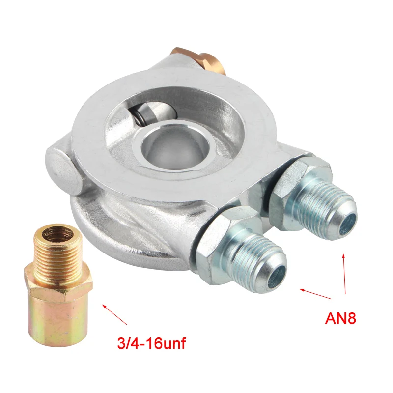 XMSJ-Aluminum AN8 AN10 Oil Cooler Sandwich Plate Filter Adapter Turbo Thermostat Oil Sender Adapter
XMSJ-Aluminum AN8 AN10 Oil Cooler Sandwich Plate Filter Adapter Turbo Thermostat Oil Sender Adapter