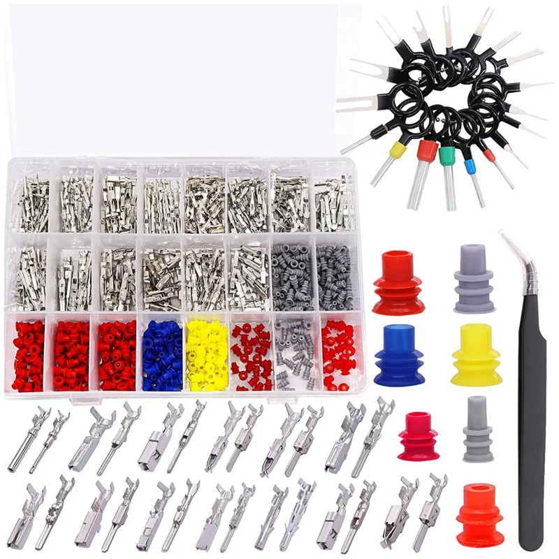 Y51A-535PCS 26Type Pins Connector Kit,Car Electrical Wire Connector Pins Terminal 1-3.5Mm Automotive Pin Connectors
Y51A-535PCS 26Type Pins Connector Kit,Car Electrical Wire Connector Pins Terminal 1-3.5Mm Automotive Pin Connectors
