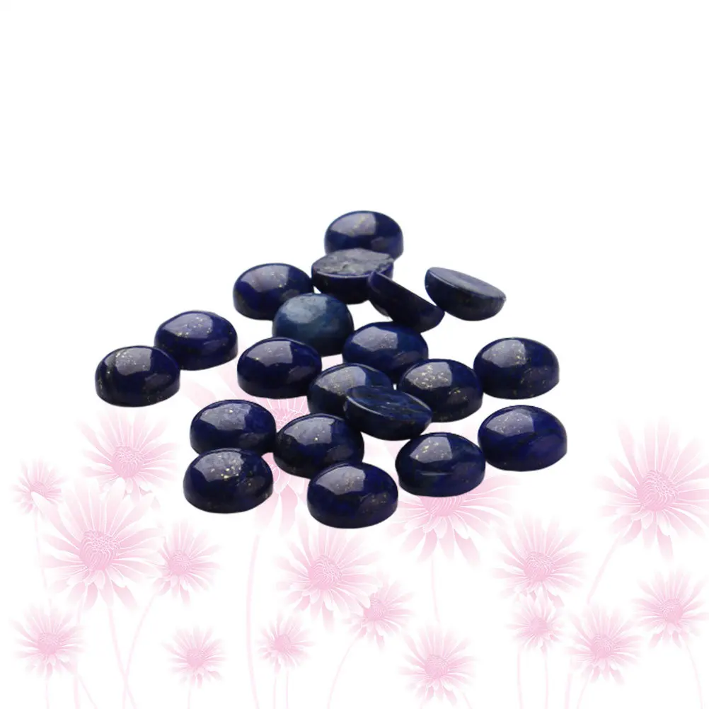 20Pcs Lapis Stone Cabochons Round Half Flat Base Multi Color Unique Pattern DIY Jewelry Craft Supplies Gemstone Glass
20Pcs Lapis Stone Cabochons Round Half Flat Base Multi Color Unique Pattern DIY Jewelry Craft Supplies Gemstone Glass