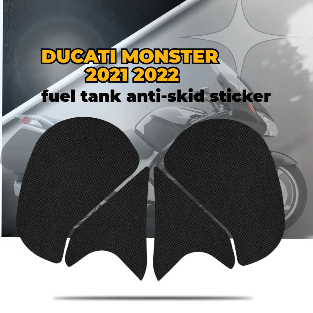 For DUCATI MONSTER 2021 2022 Anti Slip Fuel Oil Tank Side Knee Grip Decal Protector Sticker Pad Motorcycle Stickers
For DUCATI MONSTER 2021 2022 Anti Slip Fuel Oil Tank Side Knee Grip Decal Protector Sticker Pad Motorcycle Stickers