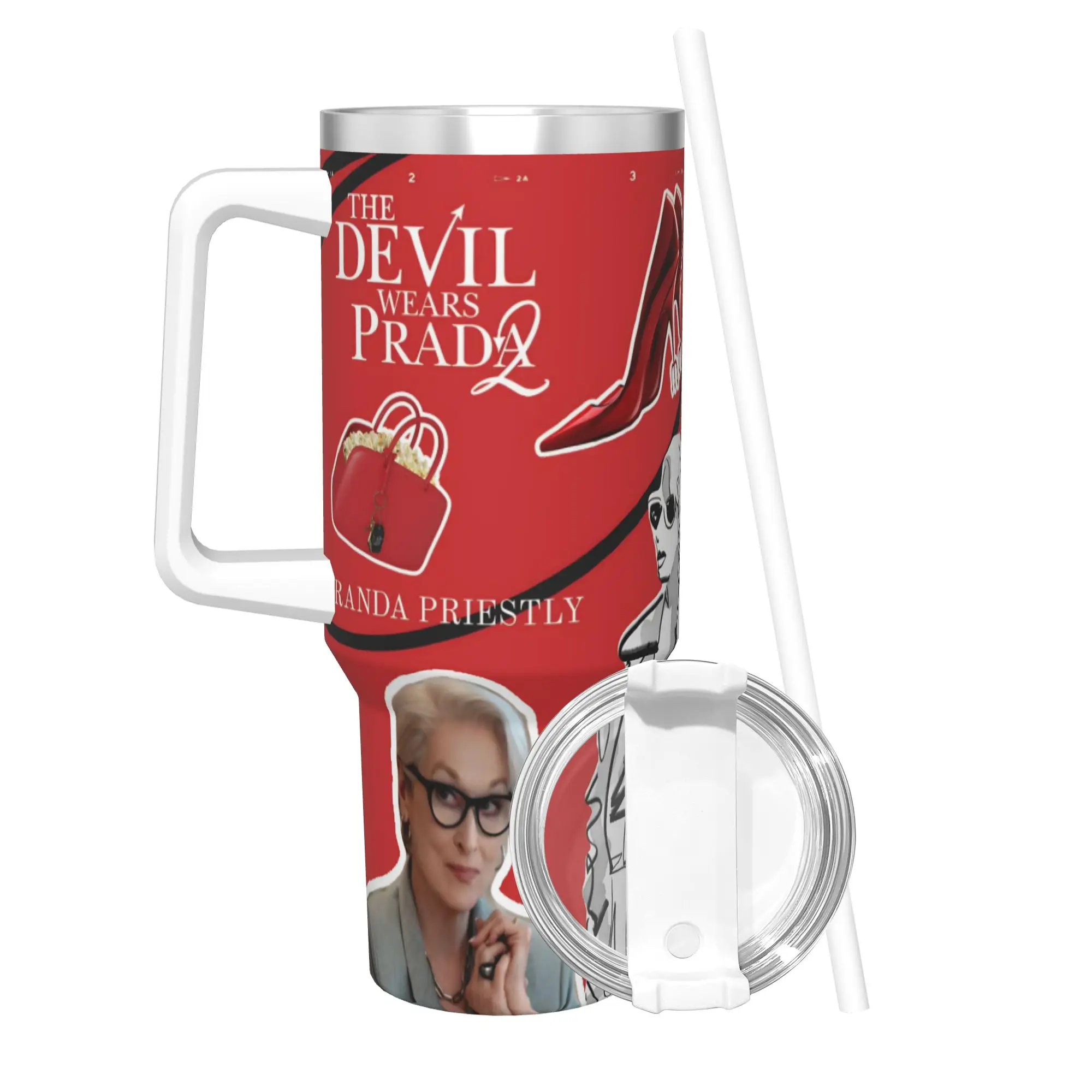 The Devil Wears Pradas 2 Moive Insulated Tumbler with Lid Vacuum Thermal Mug Office Home Car Bottle Cups 40oz
The Devil Wears Pradas 2 Moive Insulated Tumbler with Lid Vacuum Thermal Mug Office Home Car Bottle Cups 40oz