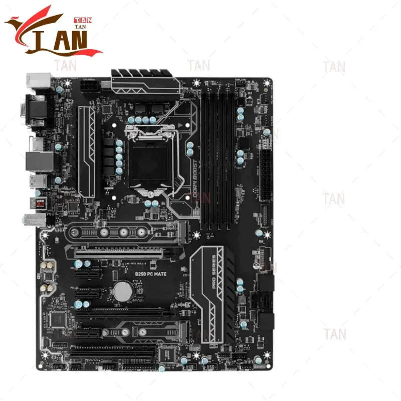 XMSJ For MSI B250 PC MATE Motherboard 64GB LGA 1151 DDR4 ATX Mainboard 100% Tested Fast Ship TT
XMSJ For MSI B250 PC MATE Motherboard 64GB LGA 1151 DDR4 ATX Mainboard 100% Tested Fast Ship TT
