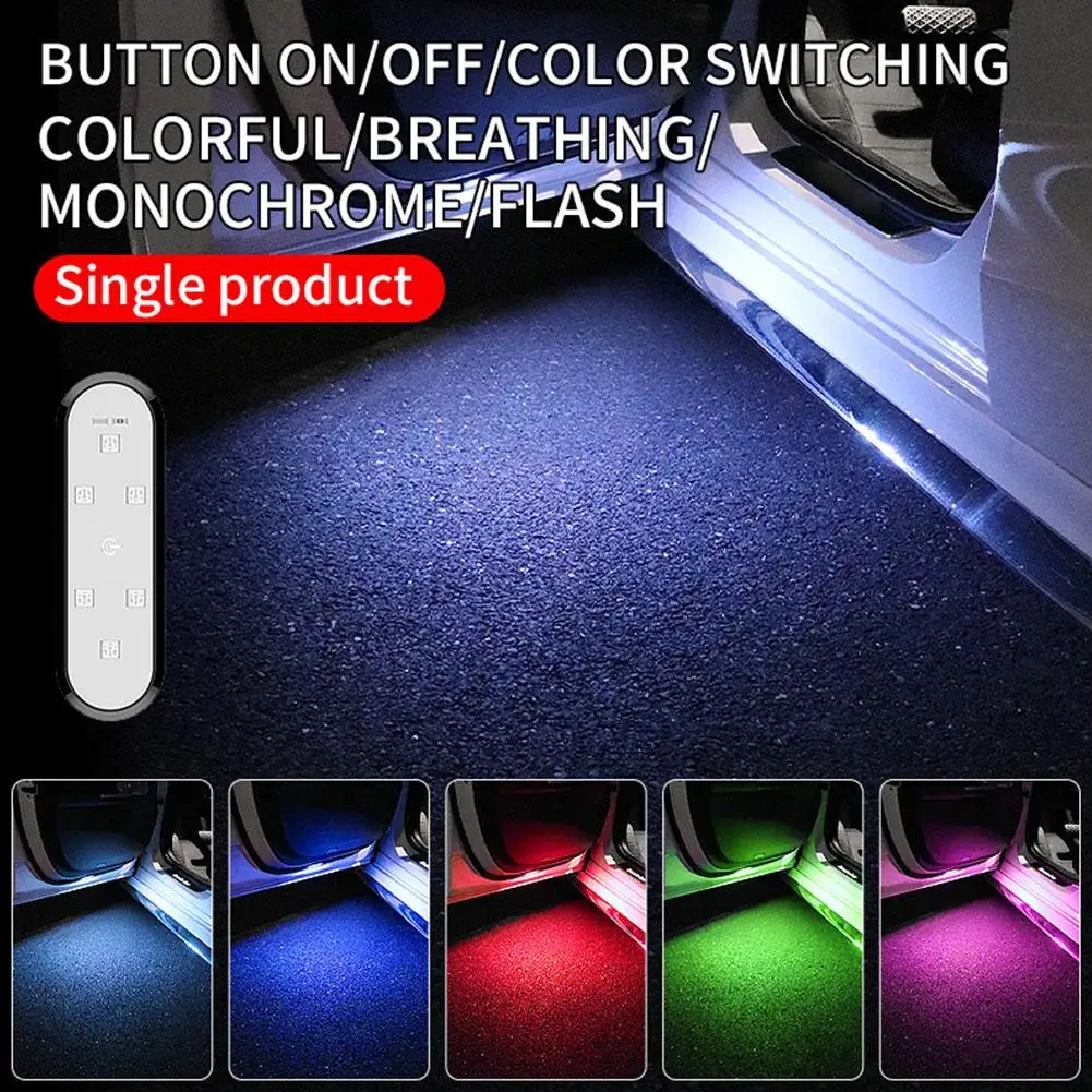 Car Door Warning Light LED Colorful Flashing Atmosphere Welcome Light Magnetic Safety Signal Light For Anti Rear End Collis N5P0
Car Door Warning Light LED Colorful Flashing Atmosphere Welcome Light Magnetic Safety Signal Light For Anti Rear End Collis N5P0