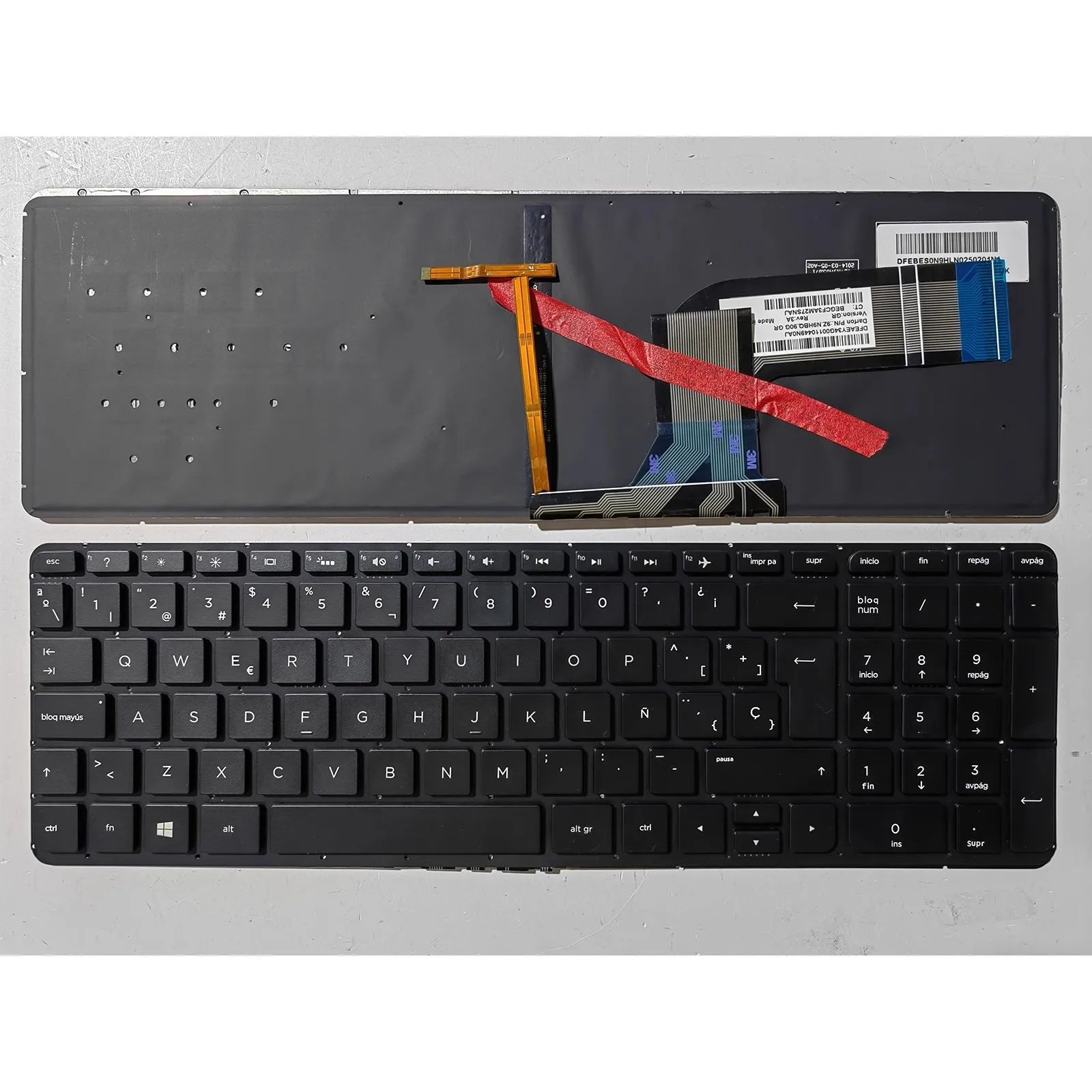 SP UK US for HP Pavilion 15-P/17-F/15-K/17-K/15Z-P/15T-P/15-V TPN-Q140/Q141/Q143/Q144 Laptop Keyboard
SP UK US for HP Pavilion 15-P/17-F/15-K/17-K/15Z-P/15T-P/15-V TPN-Q140/Q141/Q143/Q144 Laptop Keyboard