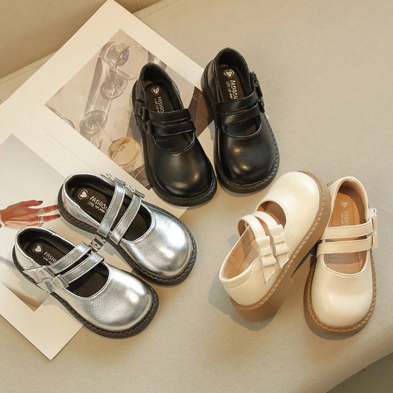 Kids Double Straps Leather Shoes for Girls 2025 Autumn New Toddler Dress Shoes Solid Color Princess Elegant School Mary Jane
Kids Double Straps Leather Shoes for Girls 2025 Autumn New Toddler Dress Shoes Solid Color Princess Elegant School Mary Jane