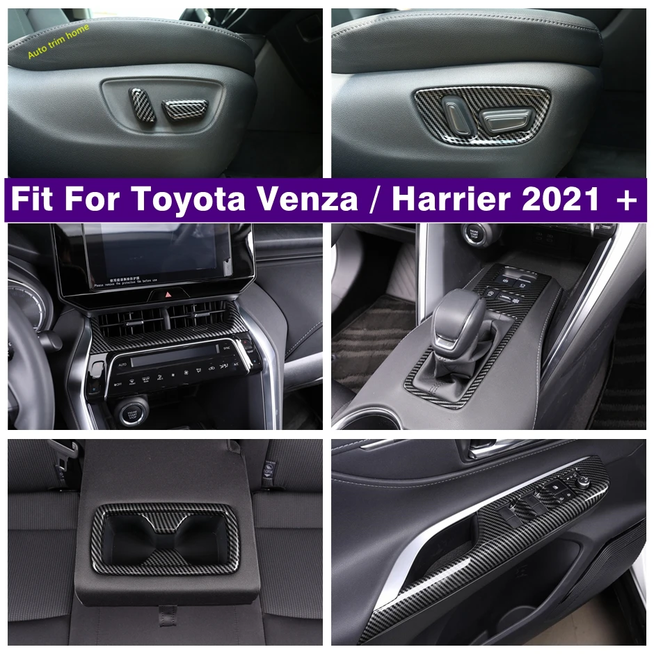 Gear Shift Box Water Cup Holder Seat Adjustment Switch Window Lift Button Cover Trim Fit For Toyota Venza / Harrier 2021 - 2024
Gear Shift Box Water Cup Holder Seat Adjustment Switch Window Lift Button Cover Trim Fit For Toyota Venza / Harrier 2021 - 2024