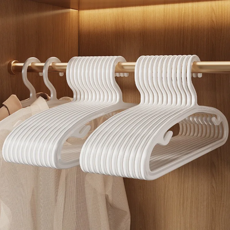 10pcs Durable Plastic Clothes Hangers with Hooks | Space-Saving Closet Organizer Wardrobe Storage Set for Shirts and Lingerie 
10pcs Durable Plastic Clothes Hangers with Hooks | Space-Saving Closet Organizer Wardrobe Storage Set for Shirts and Lingerie