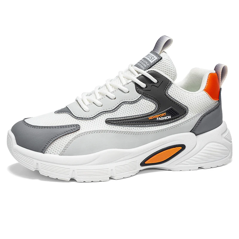Practical Minimalist Men Sports Shoes Lace Up Breathable Material Flexible Anti Slip Sole Comfortable Running Walking Sneakers
Practical Minimalist Men Sports Shoes Lace Up Breathable Material Flexible Anti Slip Sole Comfortable Running Walking Sneakers