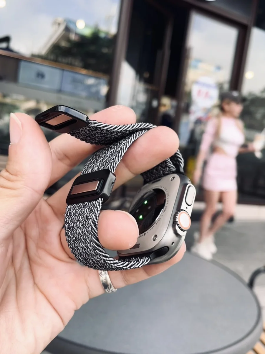 KAKE elastic braided for apple watch iwatch strap 987 magnetic buckle Ultra loop s10
KAKE elastic braided for apple watch iwatch strap 987 magnetic buckle Ultra loop s10
