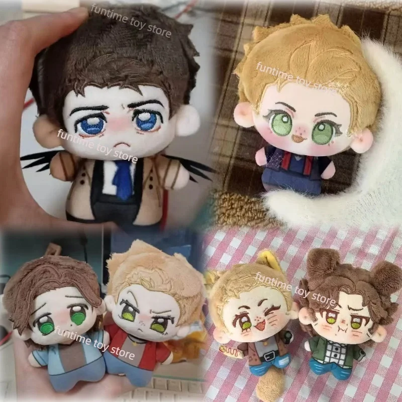 New 10cm Super natural Angel Castiel Plush Pendant Cartoon Dean Stuffed Doll Pendant Cute Wincest Doll Keychain Anniversary Gift
New 10cm Super natural Angel Castiel Plush Pendant Cartoon Dean Stuffed Doll Pendant Cute Wincest Doll Keychain Anniversary Gift