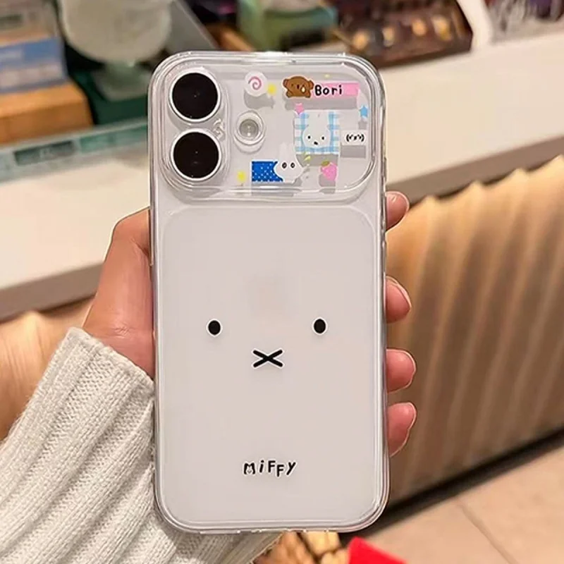 Luxury Cute Miffy Clear TPU Phone Case For iPhone 13 14 15 16 17 Pro Max 16 Pro Max Cartoon Lovely Miffy shockproof Back Cover
Luxury Cute Miffy Clear TPU Phone Case For iPhone 13 14 15 16 17 Pro Max 16 Pro Max Cartoon Lovely Miffy shockproof Back Cover