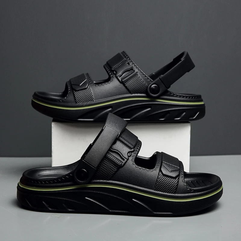 Summer Men's Outdoor Slippers Beach Clogs Sandals Soft Comfortable Slides New Male Slippers Mens Casual Water Garden Shoes
Summer Men's Outdoor Slippers Beach Clogs Sandals Soft Comfortable Slides New Male Slippers Mens Casual Water Garden Shoes