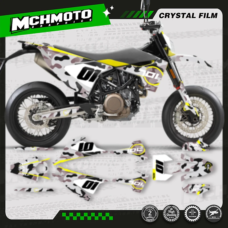 MCHMFG for Husqvarna Decal 15-20 701 SUPERMOTO ENDURO 2015-2017 2018 2019 2020 Custom Team Graphics Decals Stickers Kit 012
MCHMFG for Husqvarna Decal 15-20 701 SUPERMOTO ENDURO 2015-2017 2018 2019 2020 Custom Team Graphics Decals Stickers Kit 012
