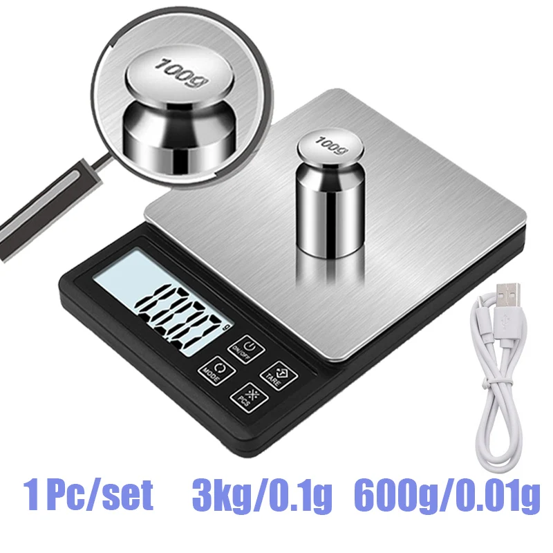 Цифровые кухонные весы 3 кг/600 г, Компактные Весы для ювелирных изделий, пищевые весы 0,1 г, 0,01 г, точные Многофункциональные кухонные весы с мини-USB и ЖК-дисплеем
Цифровые кухонные весы 3 кг/600 г, Компактные Весы для ювелирных изделий, пищевые весы 0,1 г, 0,01 г, точные Многофункциональные кухонные весы с мини-USB и ЖК-дисплеем